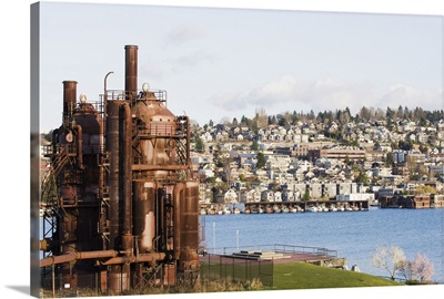 Gas Works Park, Lake Union, Seattle, Washington State