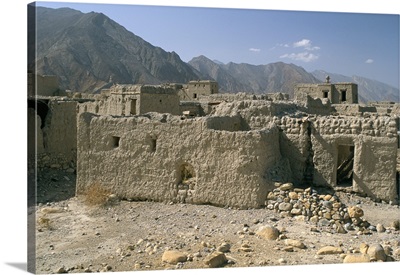 Ghost town of Izki, near Nizwa, Sultanate of Oman, Middle East