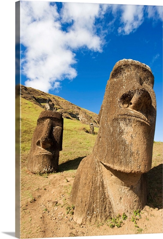 Moai Stone Face | Art Print