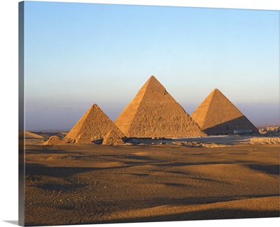 Giza Pyramids, Giza, Cairo, Egypt, North Africa