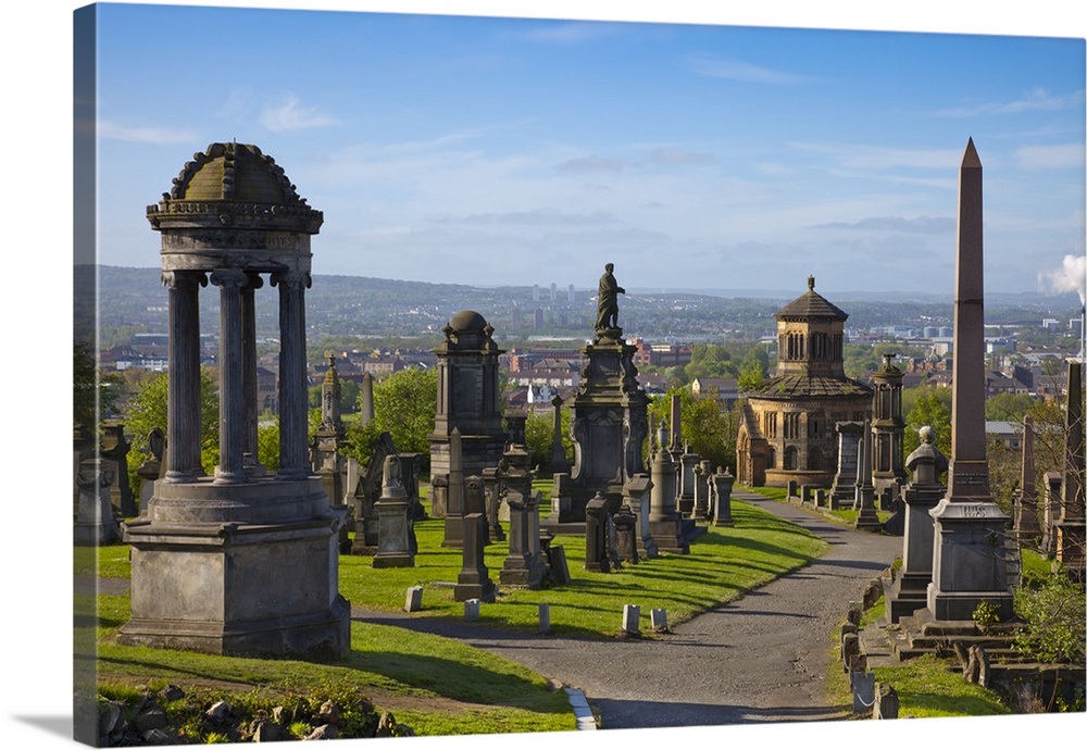 Glasgow Necropolis, Glasgow, Scotland, United Kingdom, Europe