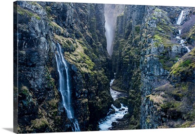 Glymur Waterfall, Iceland