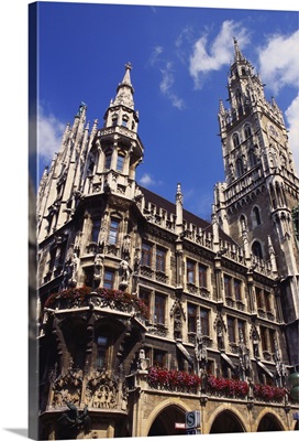 Gothic Town Hall, Munich, Bavaria, Germany