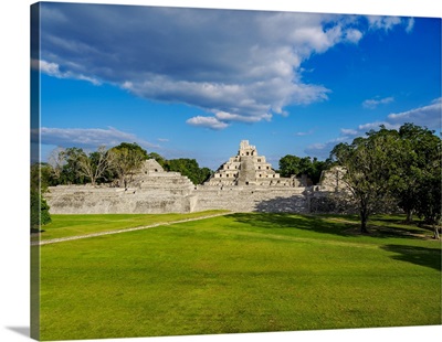 Great Acropolis And Temple Of Five Floors, Campeche, Mexico