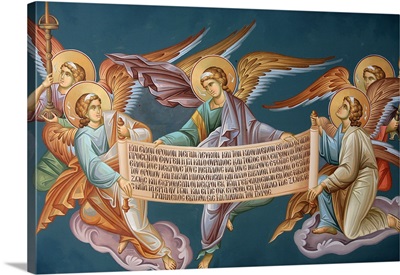 Greek Orthodox Icon Detail, Thessaloniki, Macedonia, Greece, Europe