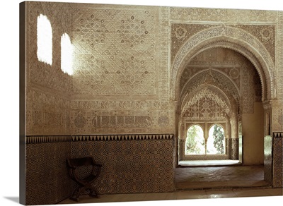 Hall of Two Sisters, Alhambra, Granada, Andalucia, Spain