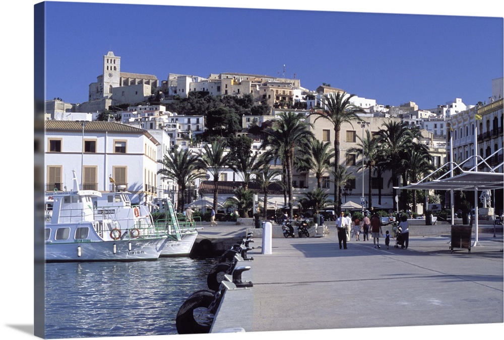 Harbour, Ibiza, Balearic Islands, Spain, Mediterranean, Europe