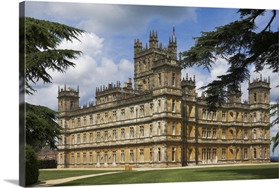 Highclere Castle, home of the Earl of Carnarvon, England