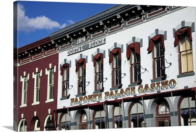 Historic downtown Central City, Rocky Mountains, Colorado
