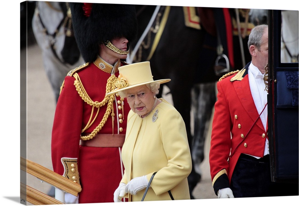 HM The Queen, Trooping the Colour 2012, The Queen's Birthday Parade, London, England