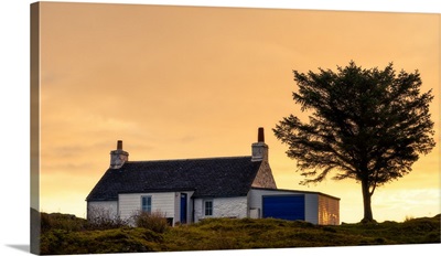 Holiday cottage on the Isle of Mull, Inner Hebrides, Scotland