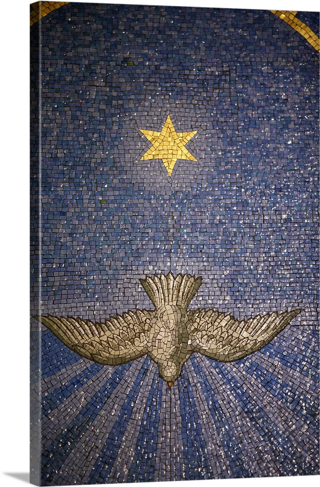 Holy Spirit mosaic, London, England, United Kingdom, Europe.