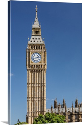 Houses Of Parliament With Big Ben, London, England