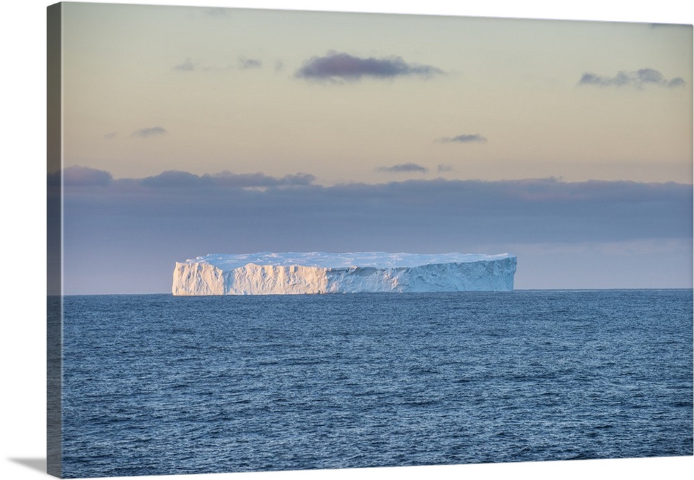 Iceberg floating in the South Orkney Islands, Antarctica, Polar Regions