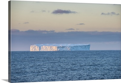Iceberg floating in the South Orkney Islands, Antarctica