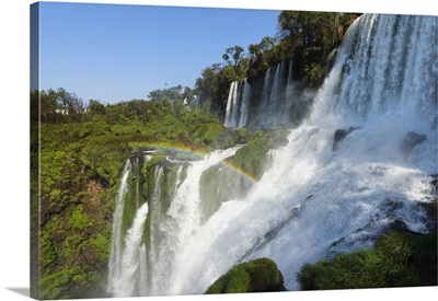 Iguazu Falls from Argentinian side, on border of Argentina and Brazil, Argentina