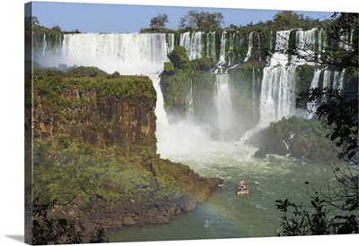 Iguazu Falls from Argentinian side, on border of Argentina and Brazil, Argentina