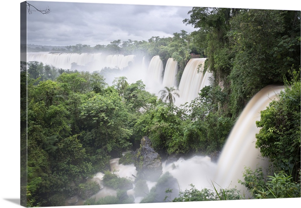 Iguazu Falls, Iguazu National Park, UNESCO World Heritage Site, Misiones Province, The Northeast, Argentina, South America