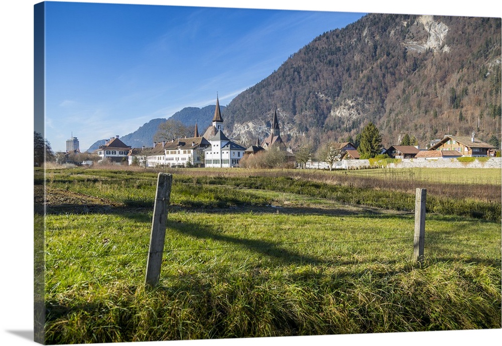 Interlaken, Jungfrau region, Bernese Oberland, Swiss Alps, Switzerland, Europe