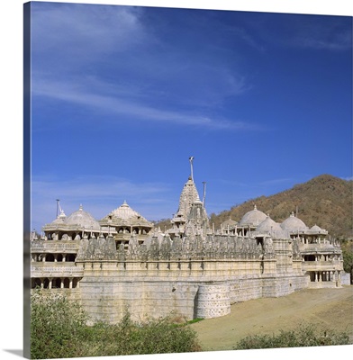 Jain Temple, Ranakpur, Rajasthan state, India, Asia