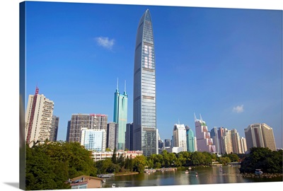 Kingkey 100 Finance Building, Shenzhen, Guangdong, China, Asia