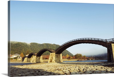 Kintaikyo bridge, Iwakuni, Yamaguchi Prefecture, Japan, Asia