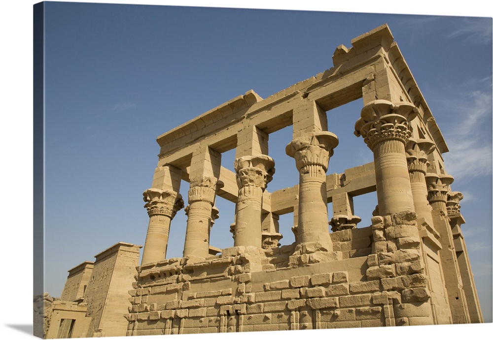 Kiosk of Trajan, Temple of Isis, UNESCO World Heritage Site, Philae Island, Aswan, Nubia, Egypt, North Africa, Africa