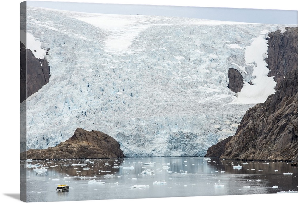 Kujatdeleq Glacier, Prins Christian Sund, southern Greenland, Polar Regions