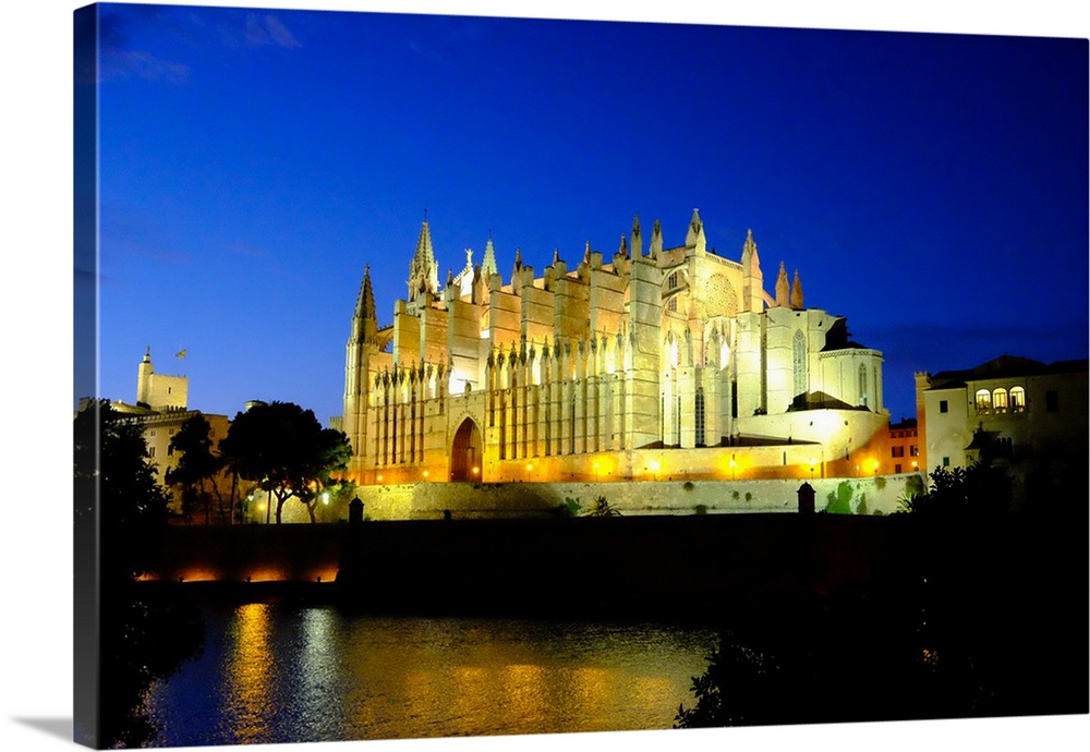 La Seu, the Cathedral of Santa Maria of Palma, Majorca, Balearic Islands, Spain