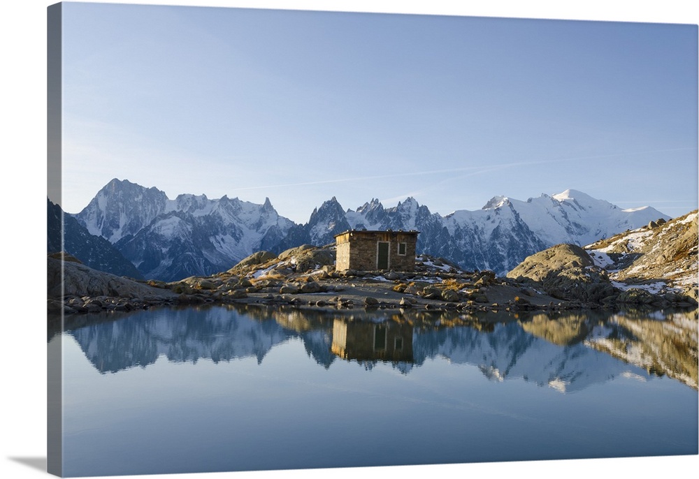 Lac Blanc, Mont Blanc, Chamonix, Haute-Savoie, French Alps, France