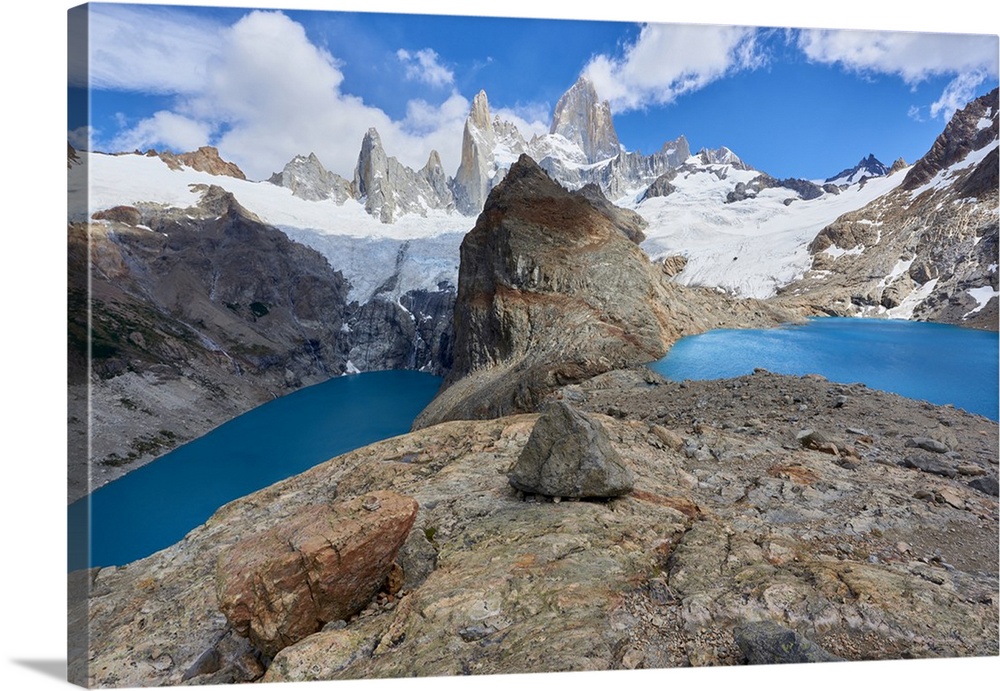 Lago de los Tres and Mount Fitz Roy, Patagonia, Argentina, South America