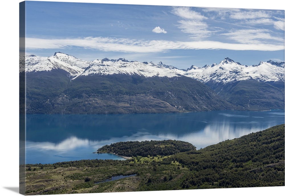 Laguna San Rafael National Park, aerial view, Aysen Region, Patagonia, Chile, South America