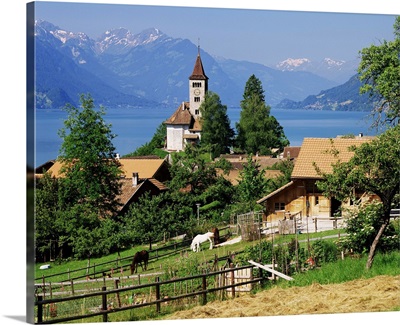 Lake Brenz, Brenz, Jungfrau region, Switzerland