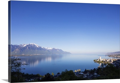 Lake Geneva Montreux, Vaud, Switzerland