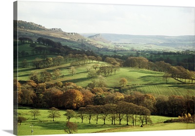 Landscape near Wincle, Cheshire, England, United Kingdom, Europe
