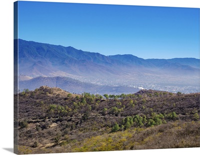 Landscape Of Monte Alban, Oaxaca, Mexico
