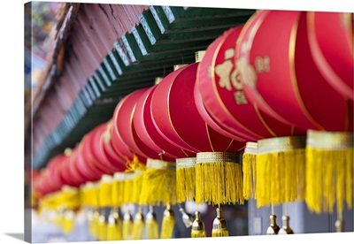 Lanterns At Thean Hou Temple, Kuala Lumpur, Selangor, Malaysia
