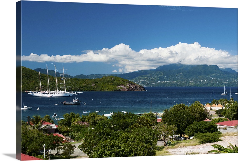 Le Bourg, Iles des Saintes, Terre de Haut, Guadeloupe, West Indies