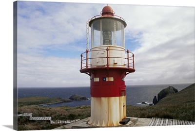 Lighthouse, Cape Horn Island, Chile, South America
