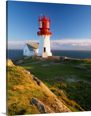 Lindesnes Fyr lighthouse, southernmost point in Norway