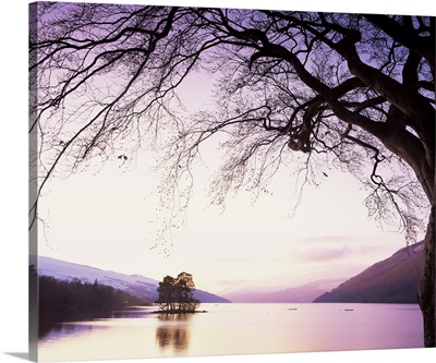 Loch Tay in the evening, Tayside, Scotland