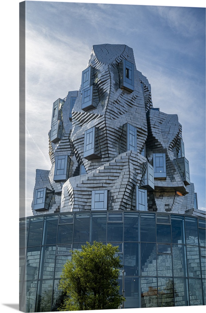 LUMA Cultural Center building, architect Frank Gehry, Arles, Bouches du Rhone, Provence-Alpes-Cote d'Azur, France, Europe