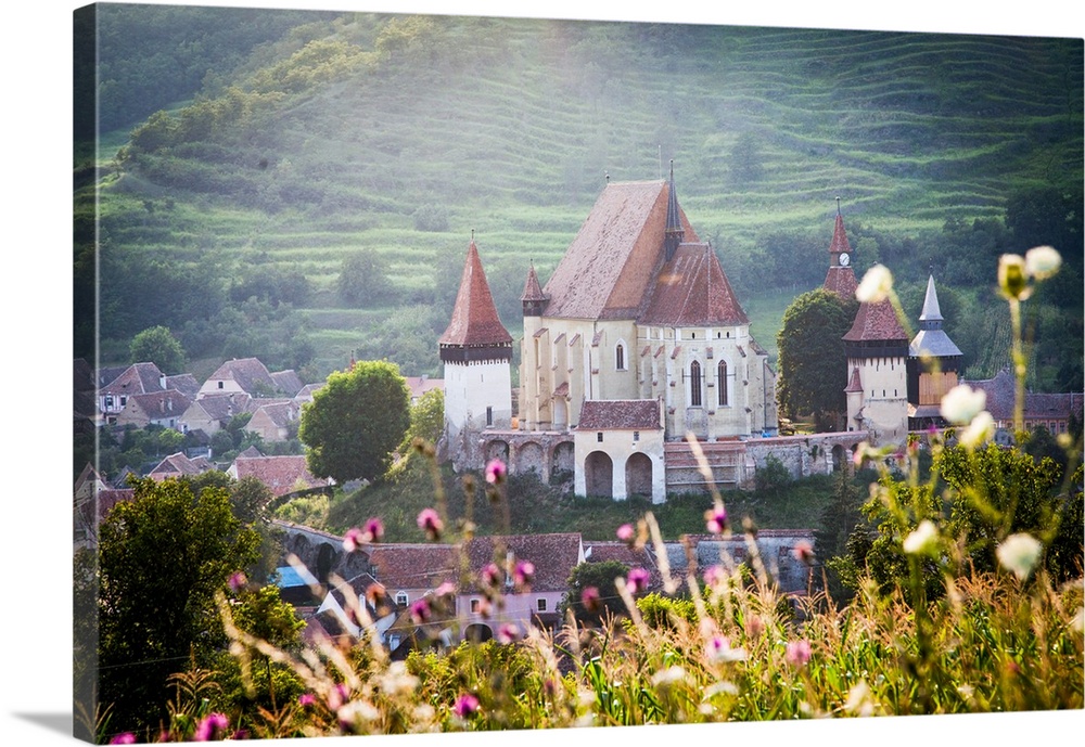 Lutheran fortified church in Biertan (Birthalm), Sibiu County, in the Transylvania region of Romania, Europe