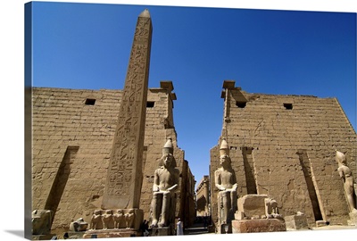 Luxor Temple, Luxor, Thebes, UNESCO World Heritage Site, Egypt, North Africa, Africa