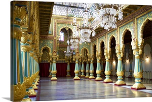 Maharaja's Palace, Mysore, Karnataka, India, Asia image thumbnail