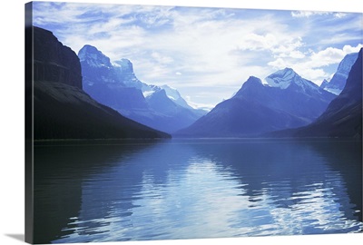 Maligne Lake, Alberta, Rockies, Canada, North America