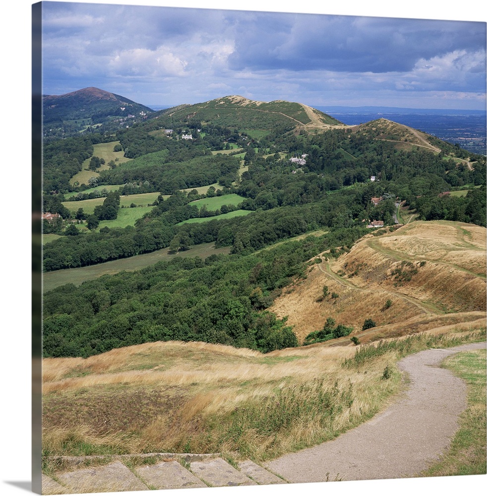 Malvern Hills, from British Camp, Hereford