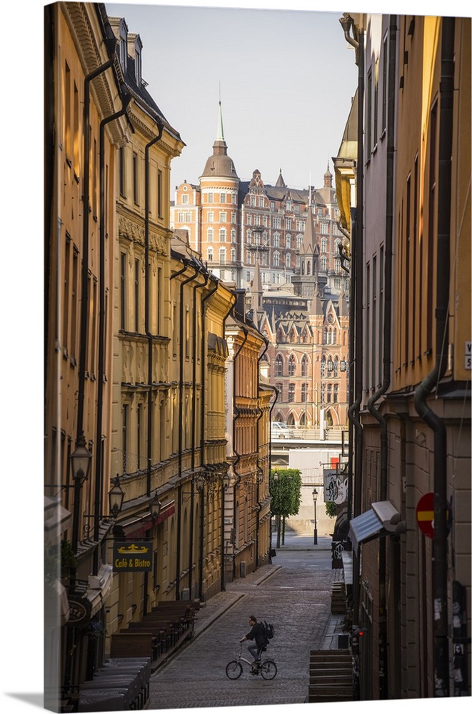 Mariaberget and Gamla Stan, Stockholm, Sweden, Scandinavia, Europe