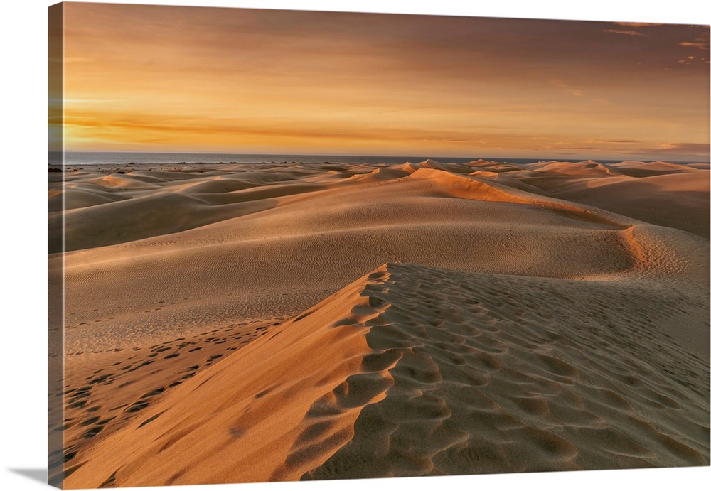 Maspalomas Sand Dunes, Gran Canaria, Canary Islands, Spain, Atlantic, Europe
