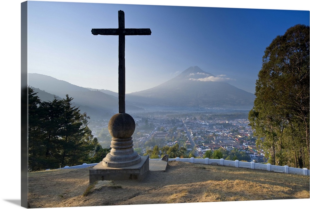 Mirador de la Cruz, Antigua, Guatemala, Central America